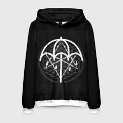 Толстовка-худи мужская BMTH: Rain Symbol, цвет: 3D-белый