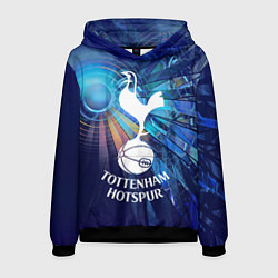 Толстовка-худи мужская Tottenham Hotspur - football club, цвет: 3D-черный