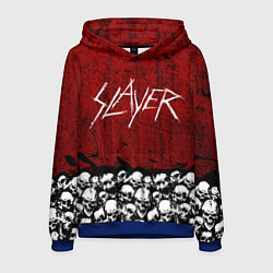 Толстовка-худи мужская Slayer Red, цвет: 3D-синий