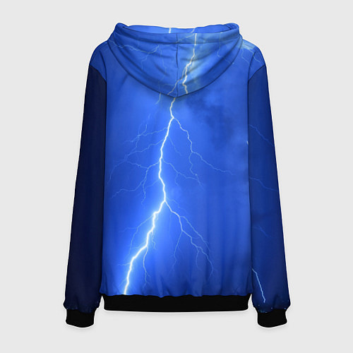 Мужская толстовка AC/DC: Lightning / 3D-Черный – фото 2