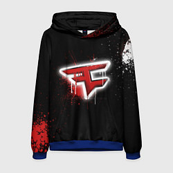 Толстовка-худи мужская FaZe Clan: Black collection, цвет: 3D-синий