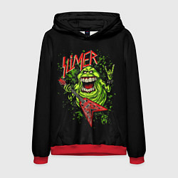 Толстовка-худи мужская Slayer Slimer, цвет: 3D-красный