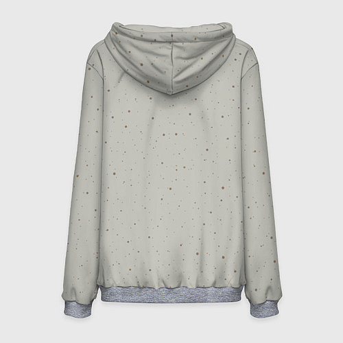 Мужская толстовка Яйцо приветствует / 3D-Меланж – фото 2