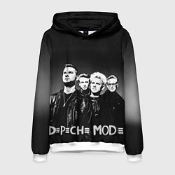 Толстовка-худи мужская Depeche Mode: mono, цвет: 3D-белый