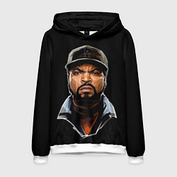 Толстовка-худи мужская Ice Cube, цвет: 3D-белый