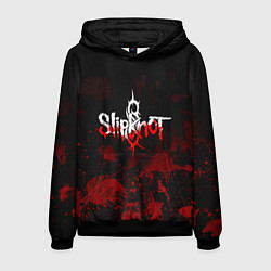 Толстовка-худи мужская Slipknot: Blood Blemishes цвета 3D-черный — фото 1