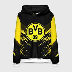 Толстовка-худи мужская Borussia FC: Sport Fashion, цвет: 3D-белый