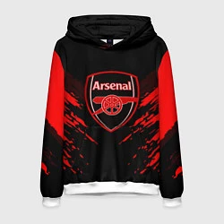 Толстовка-худи мужская Arsenal FC: Sport Fashion, цвет: 3D-белый