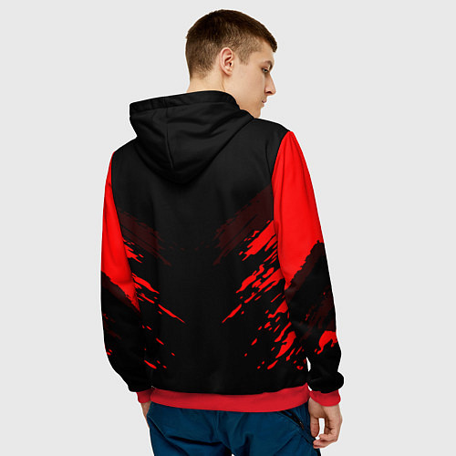 Мужская толстовка Arsenal FC: Sport Fashion / 3D-Красный – фото 4