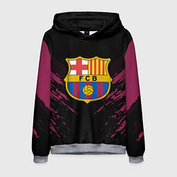 Толстовка-худи мужская Barcelona FC: Sport Fashion, цвет: 3D-меланж