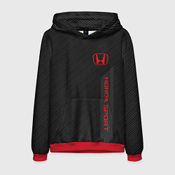 Толстовка-худи мужская Honda: Sport Line, цвет: 3D-красный