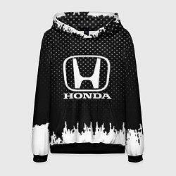 Толстовка-худи мужская Honda: Black Side, цвет: 3D-черный