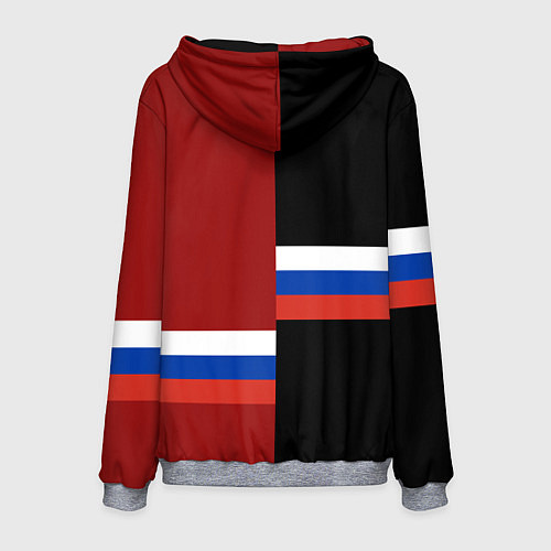 Мужская толстовка Kamchatka, Russia / 3D-Меланж – фото 2