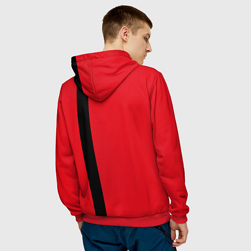 Мужская толстовка Турция / 3D-Красный – фото 4