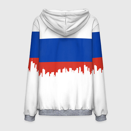 Мужская толстовка Krasnodar, Russia / 3D-Меланж – фото 2