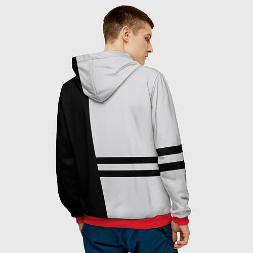 Мужская толстовка Jeep / 3D-Красный – фото 4