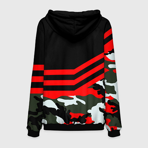 Мужская толстовка Полиция: Камуфляж / 3D-Черный – фото 2