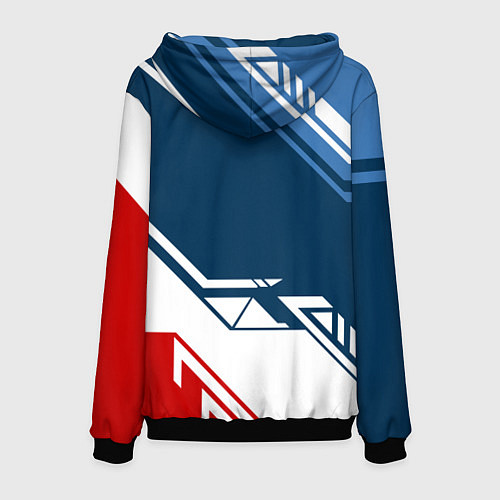 Мужская толстовка BMW SPORT / 3D-Черный – фото 2