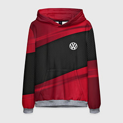 Толстовка-худи мужская Volkswagen: Red Sport, цвет: 3D-меланж