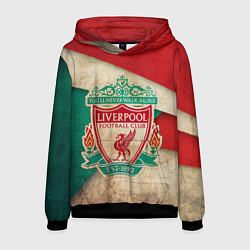 Толстовка-худи мужская FC Liverpool: Old Style, цвет: 3D-черный