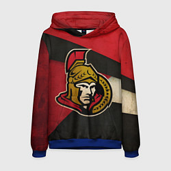 Толстовка-худи мужская HC Ottawa Senators: Old Style, цвет: 3D-синий