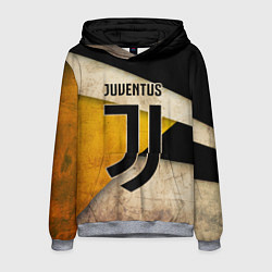 Толстовка-худи мужская FC Juventus: Old Style, цвет: 3D-меланж