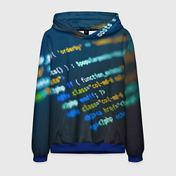Толстовка-худи мужская Programming Collection, цвет: 3D-синий