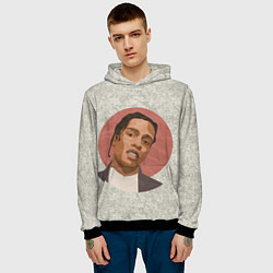 Толстовка-худи мужская ASAP Rocky: Runrise, цвет: 3D-черный — фото 2