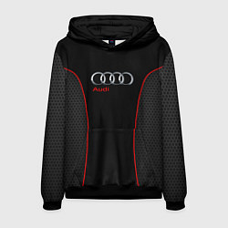 Толстовка-худи мужская Audi Style, цвет: 3D-черный