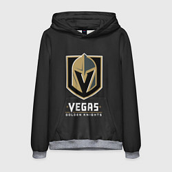 Толстовка-худи мужская Vegas: Golden Knights, цвет: 3D-меланж