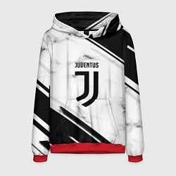 Толстовка-худи мужская Juventus, цвет: 3D-красный