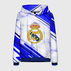 Толстовка-худи мужская Real Madrid, цвет: 3D-синий