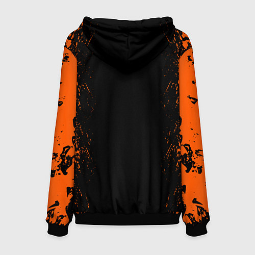 Мужская толстовка Cyberpunk 2077: SAMURAI / 3D-Черный – фото 2