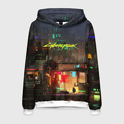 Мужская толстовка Cyberpunk 2077: Night City