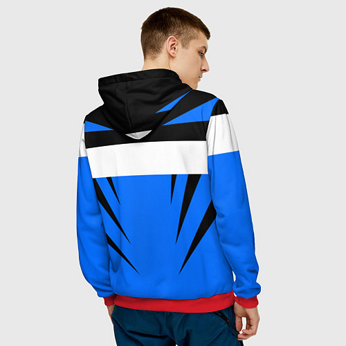 Мужская толстовка Judo Fighter / 3D-Красный – фото 4