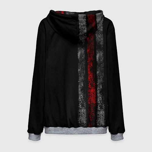 Мужская толстовка God of War: Black Style / 3D-Меланж – фото 2
