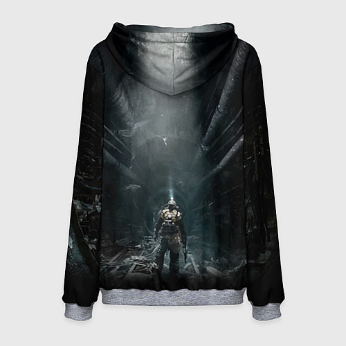 Мужская толстовка Metro Exodus / 3D-Меланж – фото 2