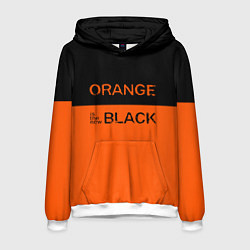 Толстовка-худи мужская Orange Is the New Black, цвет: 3D-белый