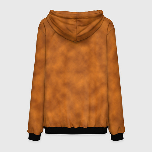 Мужская толстовка Хитрая лисичка / 3D-Черный – фото 2