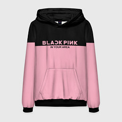 Толстовка-худи мужская Black Pink: In Your Area, цвет: 3D-черный