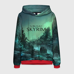 Толстовка-худи мужская SKYRIM, цвет: 3D-красный