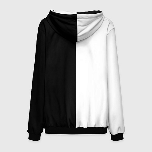 Мужская толстовка Бездомный Бог / 3D-Черный – фото 2