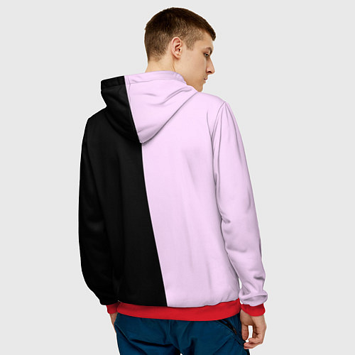 Мужская толстовка BTS V / 3D-Красный – фото 4