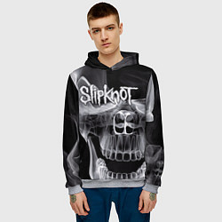Толстовка-худи мужская Slipknot Death, цвет: 3D-меланж — фото 2