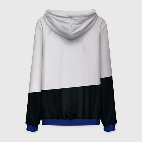 Мужская толстовка Sasha Grey: LOVE / 3D-Синий – фото 2