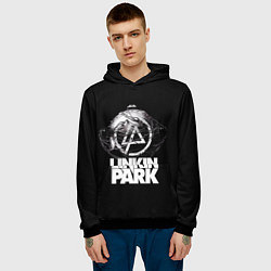 Толстовка-худи мужская Linkin Park, цвет: 3D-черный — фото 2