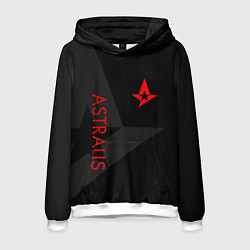 Толстовка-худи мужская Astralis: Dark Style, цвет: 3D-белый