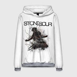 Толстовка-худи мужская Stone Sour: Rage цвета 3D-меланж — фото 1