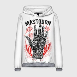 Толстовка-худи мужская Mastodon: Magic Hand, цвет: 3D-меланж