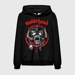 Толстовка-худи мужская Motorhead Demons, цвет: 3D-черный